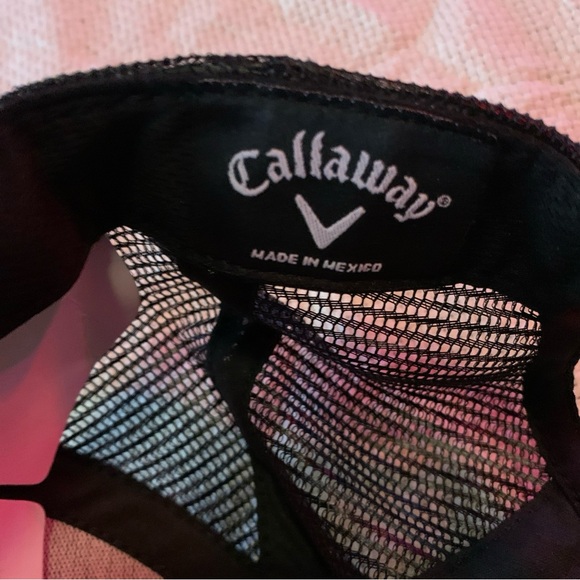 Callaway Kings of Distance Embroidered Black/Mesh Back Snapback Hat by Callaway - Picture 6 of 7